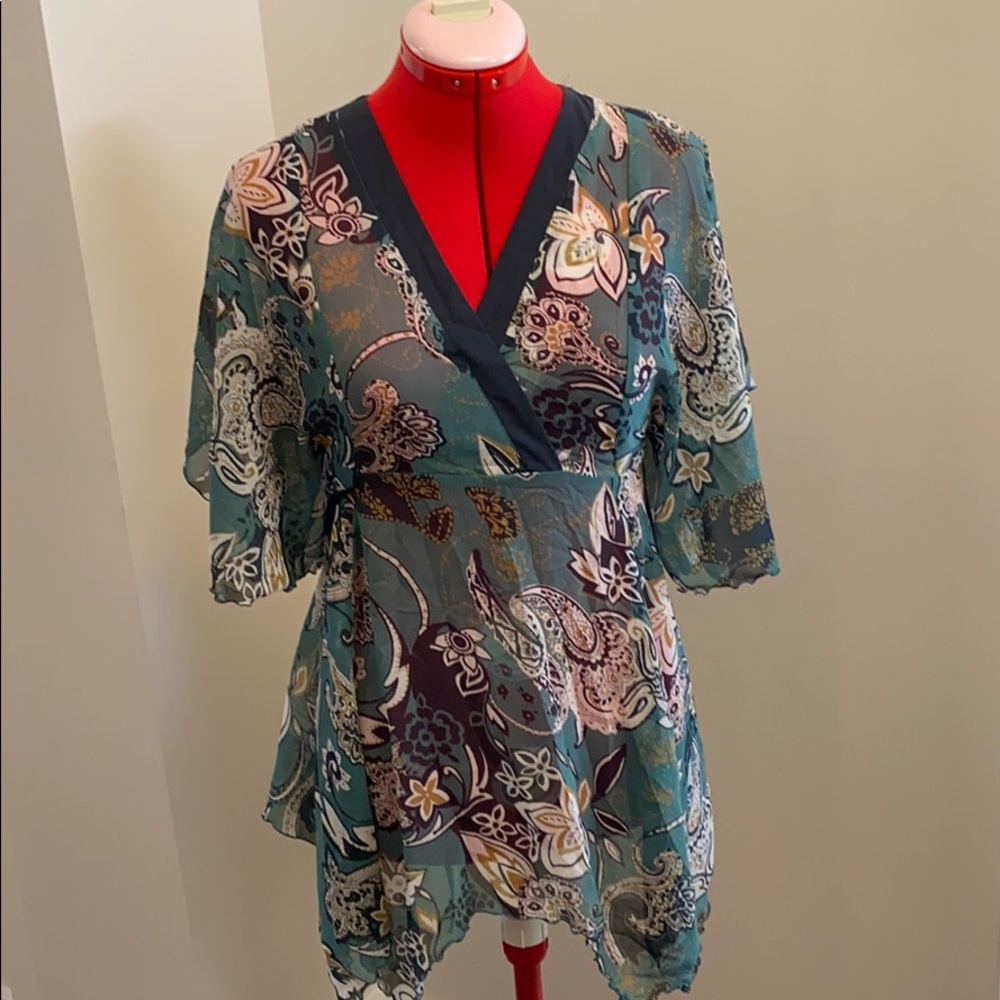 Papaya beautiful top size M
